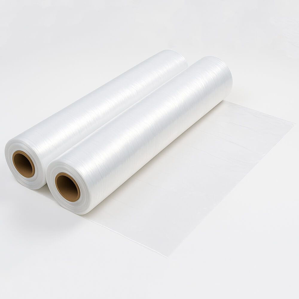 Polythene sheeting